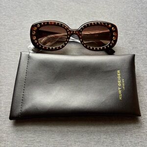 Kurt Geiger nwot Sunglasses and bag